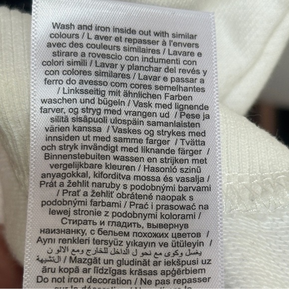 Karl Lagerfeld Ikonik Choupette Cat Embroidered Hoodie XS - White - Picture 5 of 9